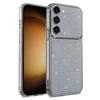 Sparkling Diamond Glitter Airbag Phone Case For Galaxy S23 FE 5G, Rhinestone Shockproof Protective Cover
