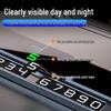 Denza D9 Temporary Parking Number Plate for Cars - Interior Phone Display