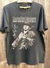 Stevie Ray Vaughan Tour Grafisch Antraciet Unisex T-shirt Mannen Vrouwen WA4156 Unisex T-shirt