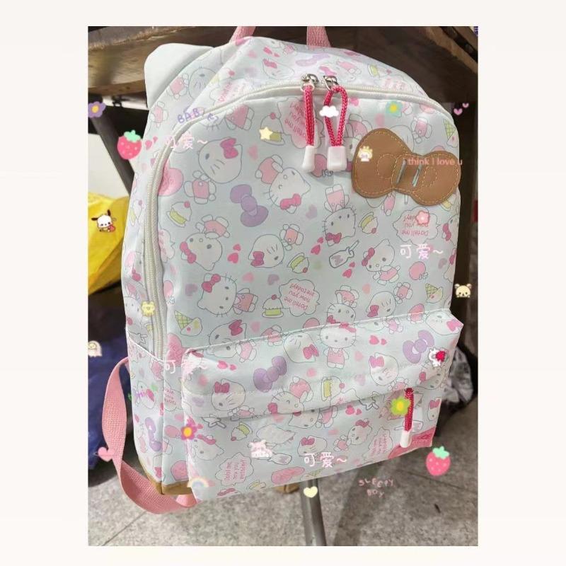 Sweet Cute Bow Cute Cat Ears Large Capacity Backpack