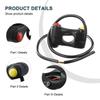 12V Motorcycle Button Switch 7/8" Motorcycle Headlight