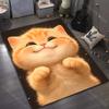 Soft and Cute Cat Pattern Carpet for Bedroom Living Room Bedside Sofa Floor Mat Modern Home Decor Area Rug Luxury Gift for Kids