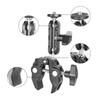 Heavy Duty Two Ball Joint Clamp For Camera Riggings Quick Release Positioning Adjustment On 13-50mm Stabilizers Rod