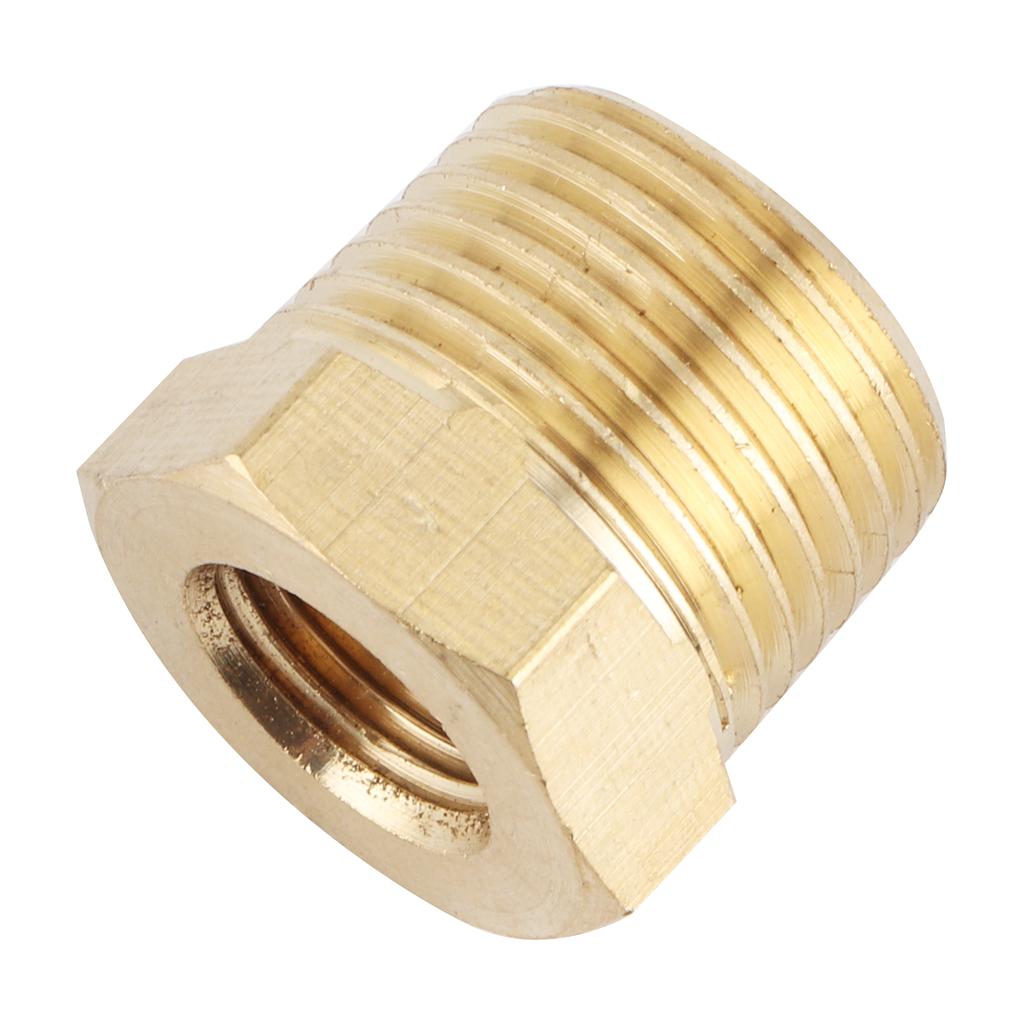 Mosiężny Reduktor Rury Adapter NPT Tuleja Złączka 3 8 cala Męski na 1 8 cala Żeński do Wody Paliwa Gazu Oleju