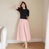 MT Pink Bubble A-Line Summer Skirt