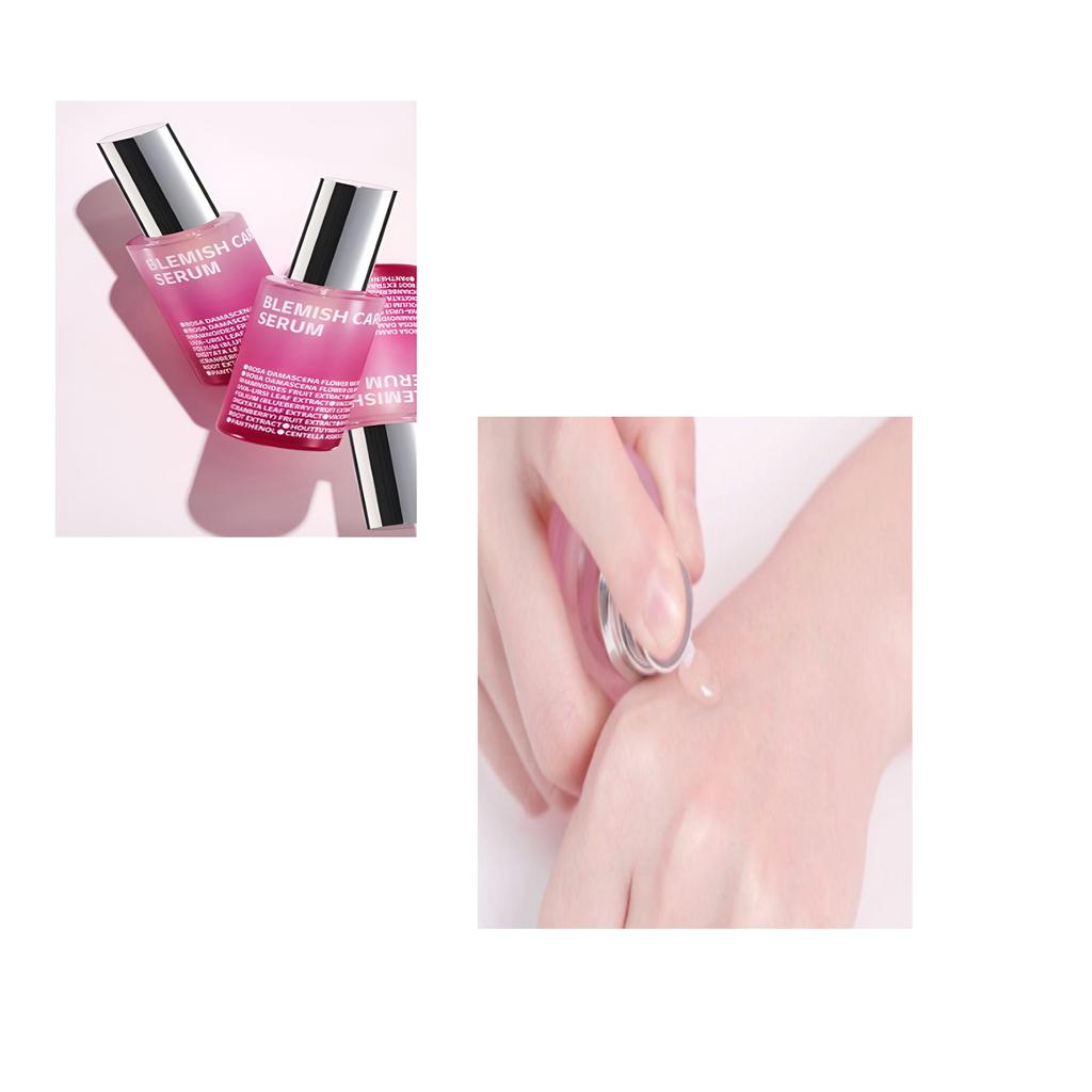 ISOI Blemish Care Up Rose Serum Set(15ml × 2 + Eye Concentrate 3ml × 2)