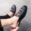 Mules Men Semi-Drag Casual Shoes Backless Dress Shoes Loafers Slippers 2025 Summer Half Shoes for Men Party Flats Male Slides