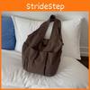 Minimalist Nylon Tote Bag For Women With Multiple Pockets And Magnetic Closure For Daily Use