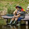 Umbrella Hat, Suitable for Camping and Fishing Umbrella Hat, Elastic Headband Umbrella Hat, UV Protection Umbrella Hat