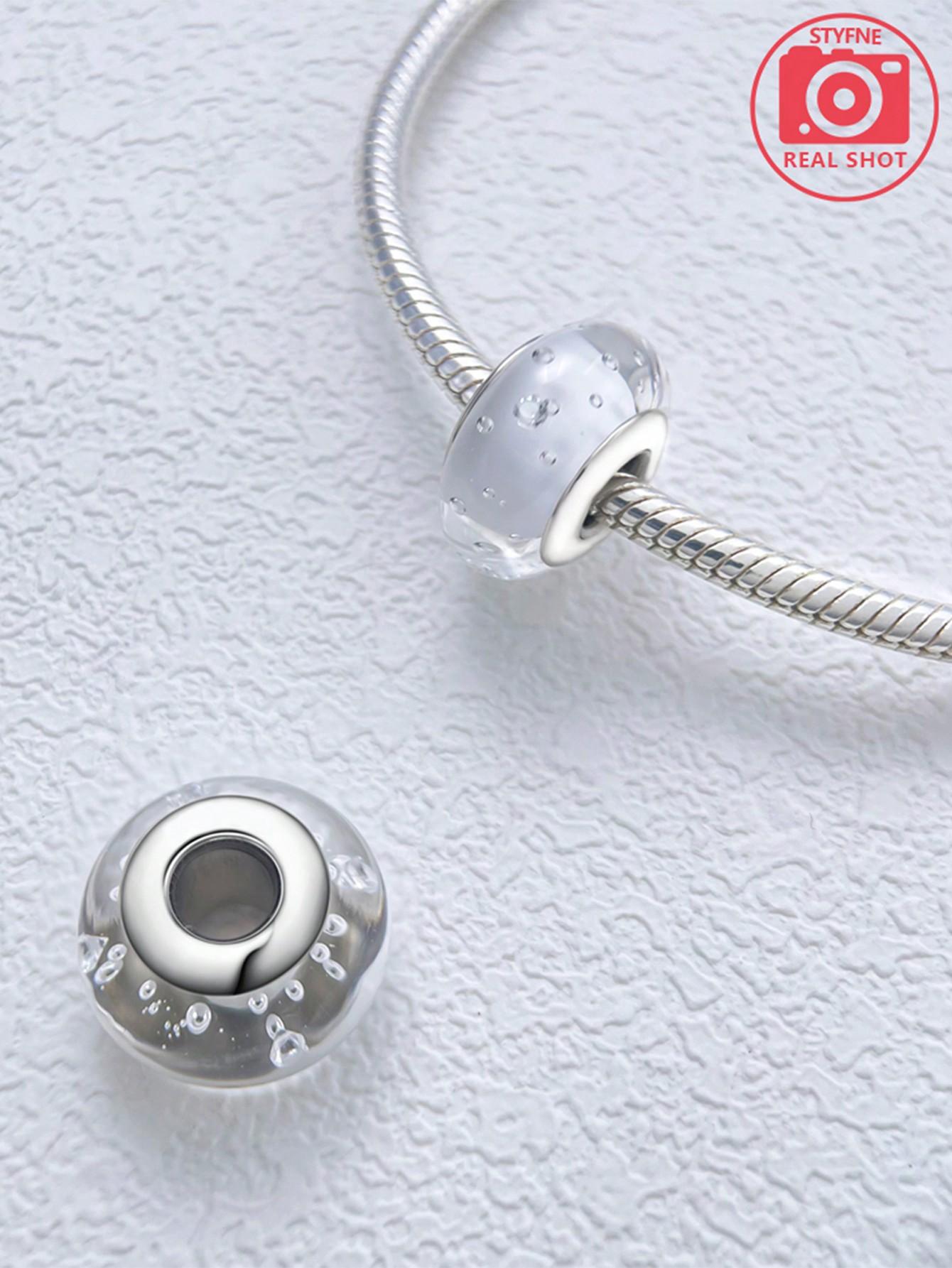 Медные Позолоченные Аутентичные Стеклянные Бусины-Шармы Совместимые с Браслетами Женские Украшения Подарок Высокое Качество Высокое Качество