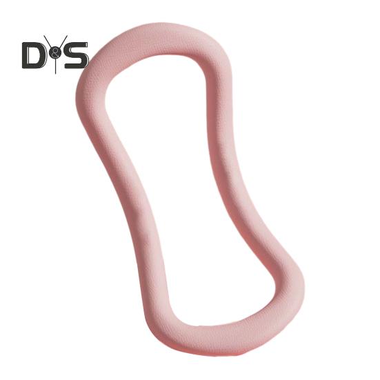 

Кольцо для йоги для ног и голеней, растяжка тела, йога, пилатес, тренировка, фитнес-круг, массаж мышц, круг для упражнений, домашний тренажерный зал, оборудование для тренировок розовый