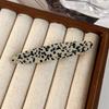 Retro Acetat Geometrie Haarnadel Leopard Haarspange für Frauen Mädchen Süße Bunte Haarspangen Pony-Klammer Mode Haarschmuck
