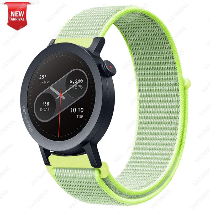 Řemínek pro chytré hodinky CMF Watch Pro 2 Náhradní náramek Nylonový sportovní smyčkový řemínek Correa pro CMF Watch Pro 2