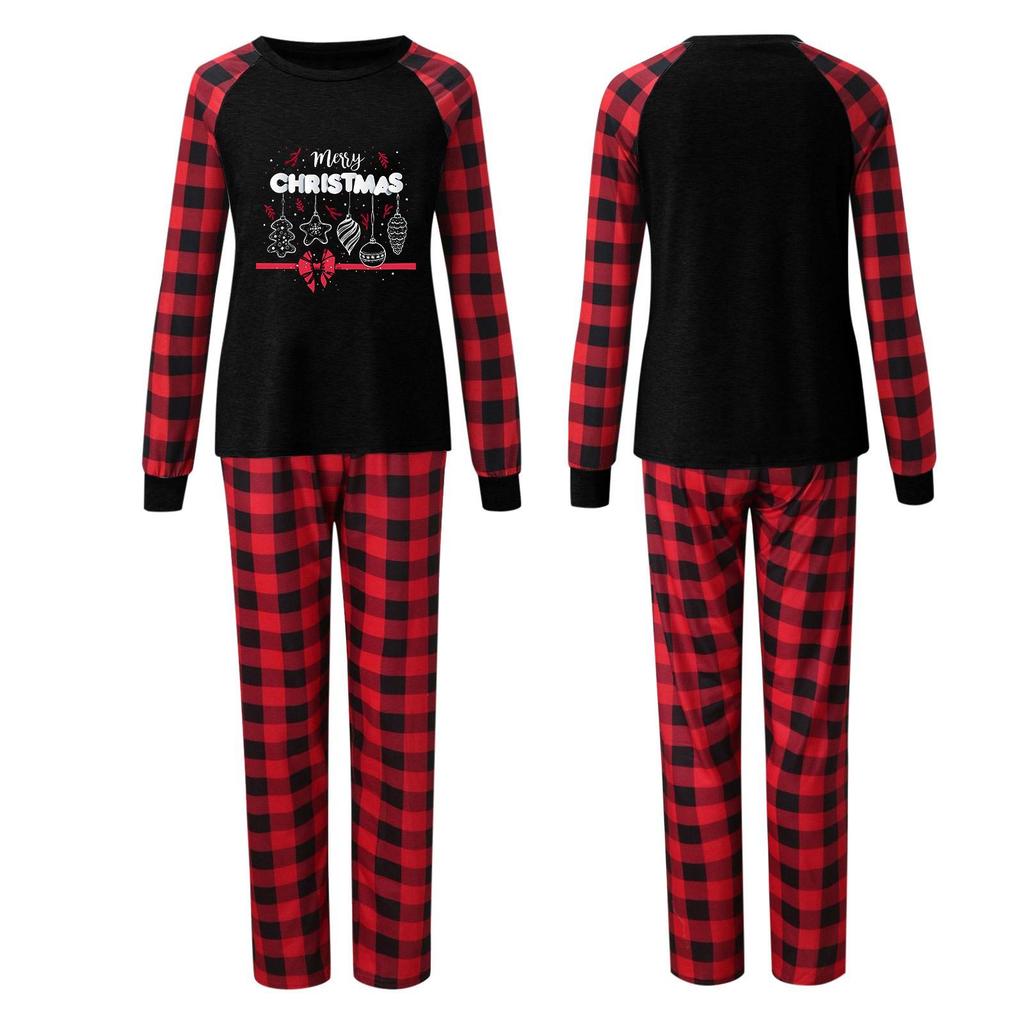 Haomiao Parent-Child Christmas Family Pajama Set