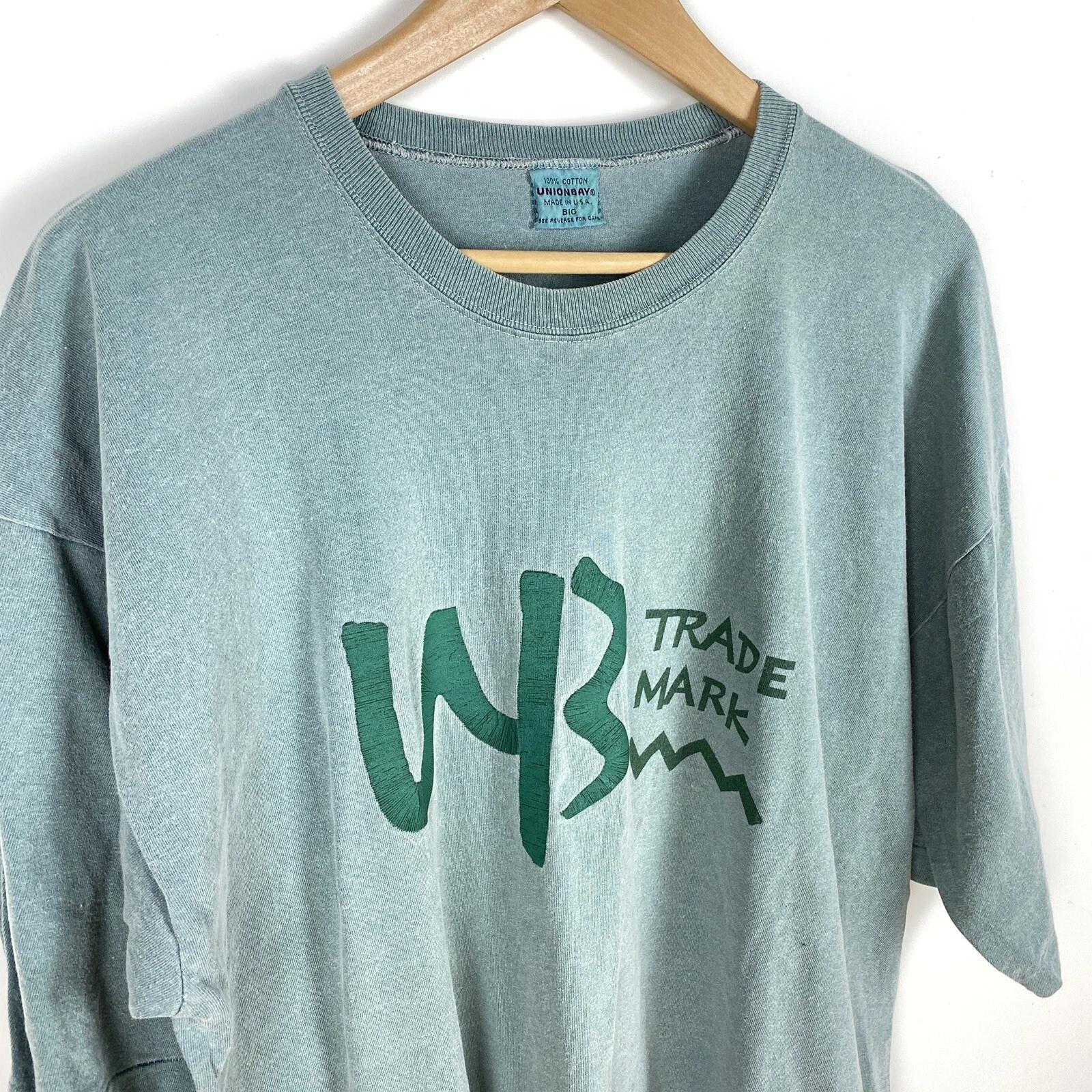 Union Bay UB Trade Mark Vintage 80’s Single Stitch T Shirt Men s XL (Big) Green M