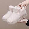 Winter New Old Beijing Fashion Women's Teddy Snow Boots with Fleece Thickened Warm Cotton Shoes Non-slip Platform Cotton Boots