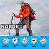NORDEX Kijki trekkingowe Kijki trekkingowe Teleskopowe Nordic Walking ultralekkie Aluminium
