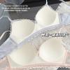 Summer Thin Underwear Women's Small Breasts Gather Without Steel Rings To Close the Breasts, Anti-sagging Lace French Triangle Cup Bra Cover