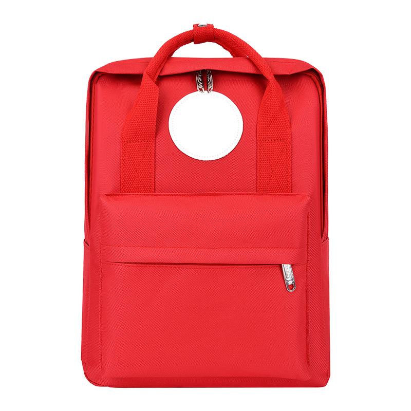 

Elementary school schoolbag tutoring bag art training class Children s kindergarten backpack color matching Small червоний