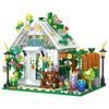 Ovly Glas Gewächshaus Baustein Sonnenlicht Blumenhaus MOC Spielzeug Pädagogische Dekorative Ornamente Baustein-Set Kinder Geburtstagsgeschenk