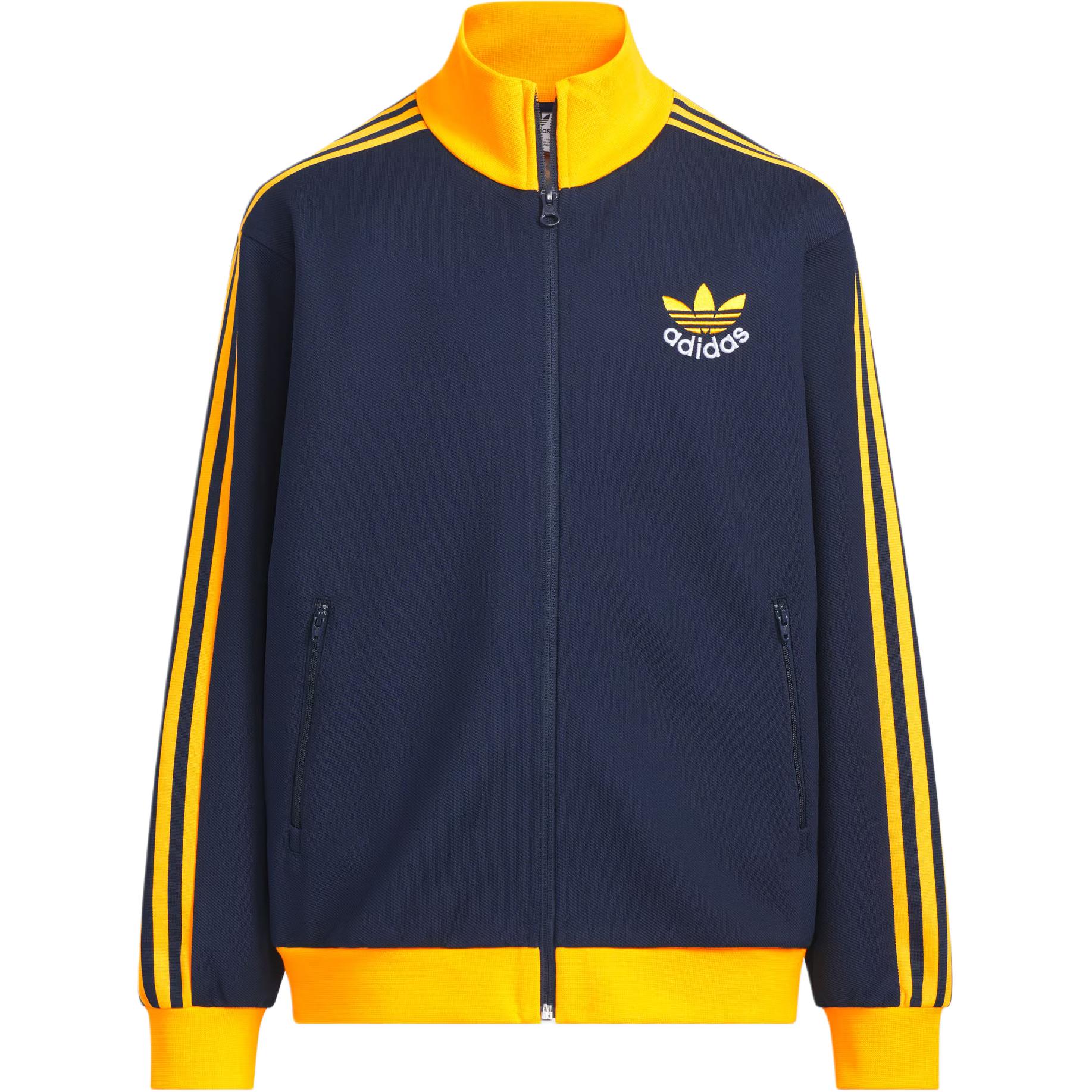 Adidas Originals Jackets & Coats JK KN JKT Dark Indigo/Dark Yellow Kids  KB4591 110