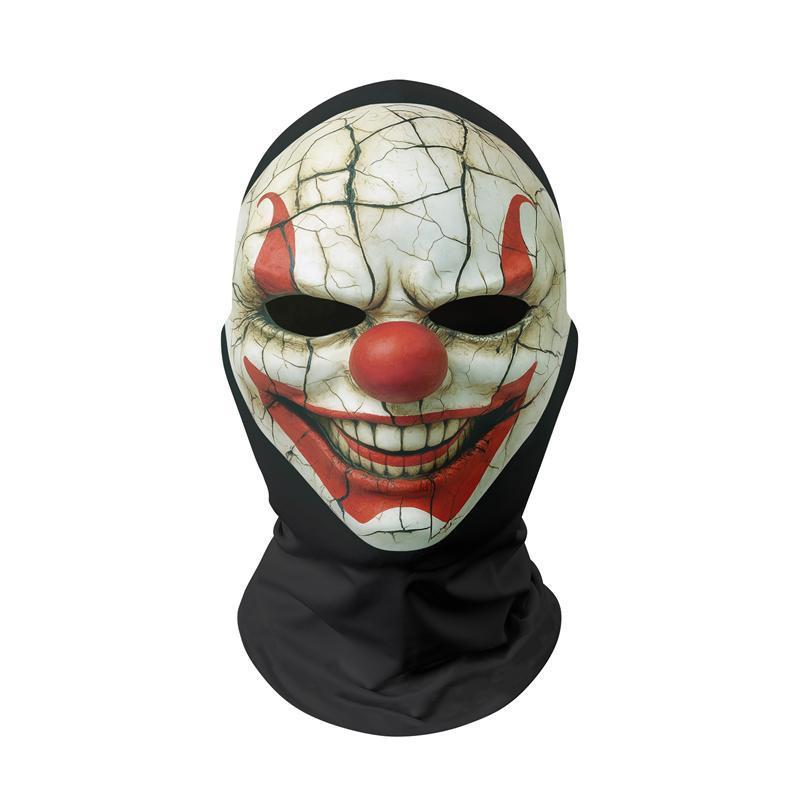 Maschera Integrale in Rete Uomo Donna Ciclismo Motocicletta Costume Divertente Copricapo Traspirante