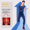 Sports Top and Bottom Long Sports Compression Compression Summer Cool NV L [Muxuryee] Men's Innerwear, Set, Sleeve, Tights, Wear, Undershirt,