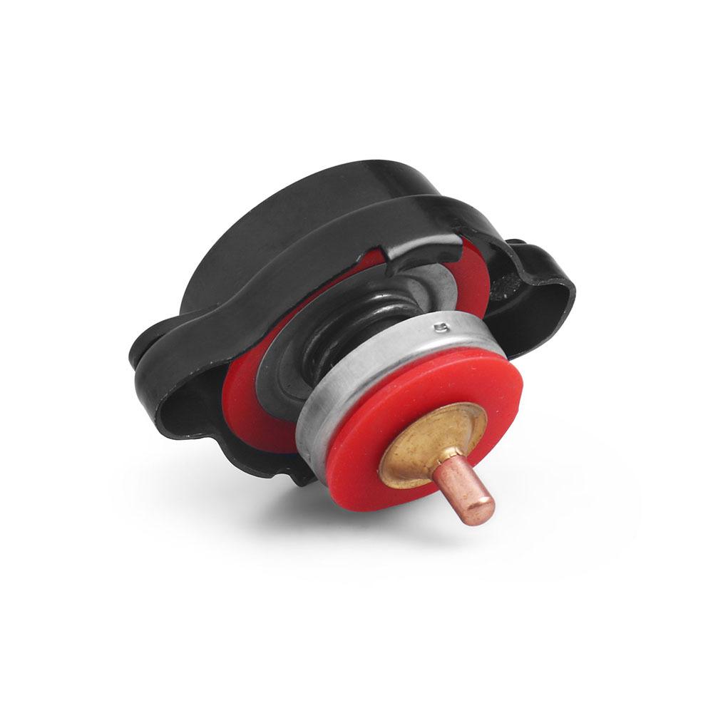 1.8 Bar High Pressure Radiator Cap 25.6psi with Temperature Gauge for Honda Ranger Husqvarna Motorcycle Dirt Bike ATV Models