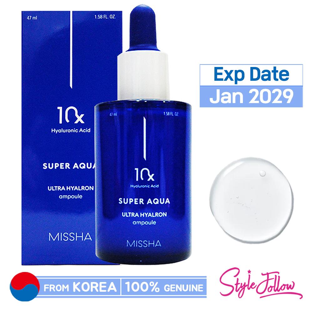 [MISSHA] Super Aqua Ultra Hyalron Ампула 47 мл 1pc + Sample Gifts