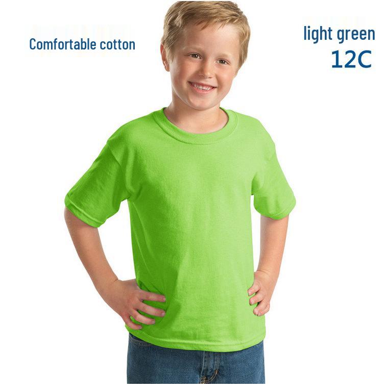 June 1st Kindergarten Children's Culture T-Shirt, DIY Cotton Short Sleeve Crew Neck, Class Uniform Logo Print