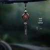 Sandalwood Lotus Car Pendant: Unisex Peace Charm, Chinese Style