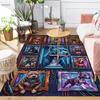 Cybernetic Canine Collection Pattern Rug Floor Mat for Living Room or Bedroom Soft and Comfortable Carpet a Gift for Birthday and Holiday.