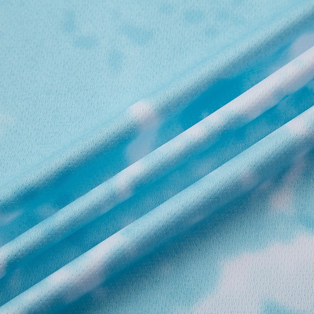 Under Armour SS25 Retro Football Sports Running Jersey Workout Casual Comfortable Short Sleeve T-Shirt Unisex Tops Light-Blue 25500513-438