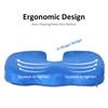 Gel Seat Cushion Office Car Comfortable Pain Relieve Buttocks Support Memory Foam Cushion