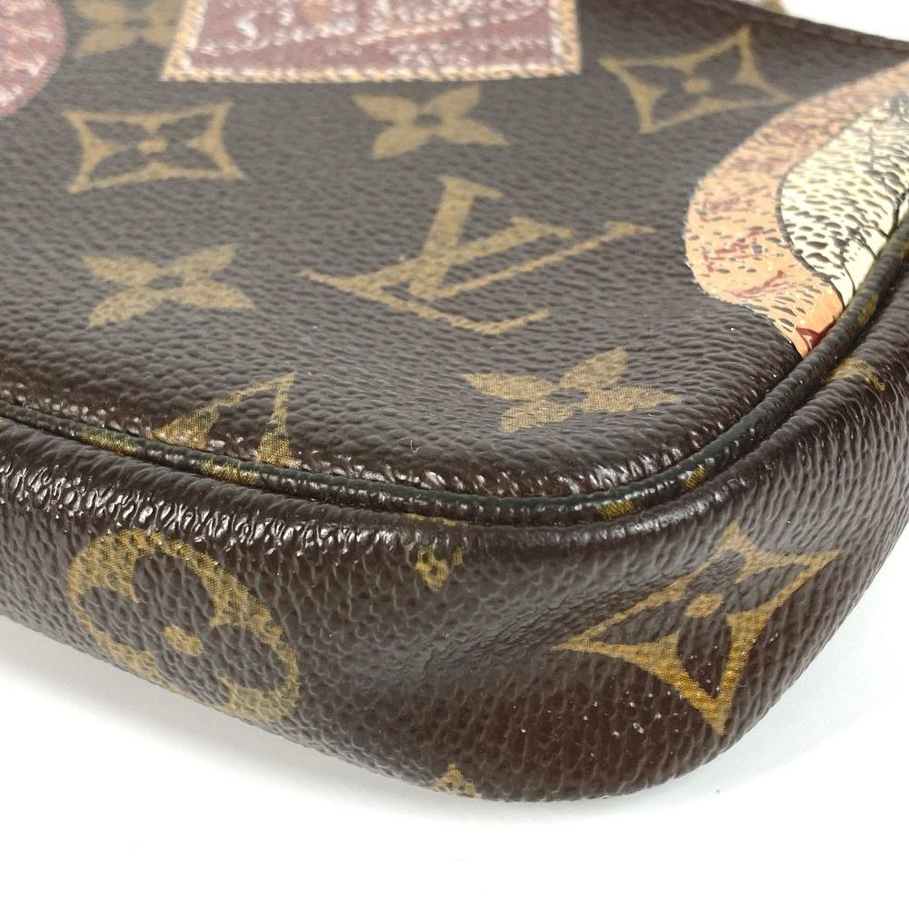 Louis Vuitton M95804 Monogram Label Mini Pochette Accessoires Shoulder Hand Bag