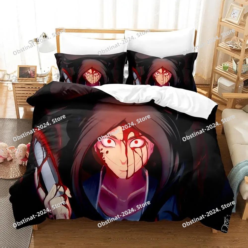 Creepypasta Bedding Set Single Twin Full Queen King Size Bed Set Adult Kid Bedroom Duvet cover Sets 3D Print Anime bed sheet set