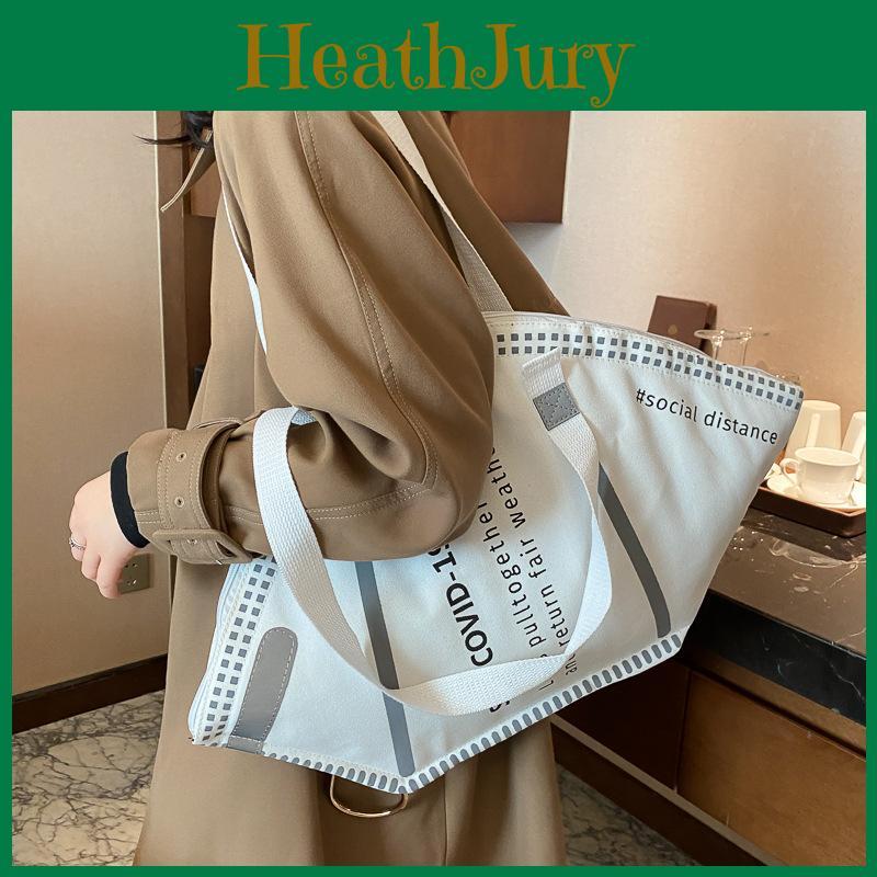 Elegant And Durable Shopping Shoulder Tote With Unique Mask Design For Modern Women