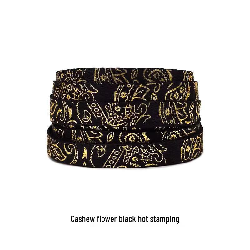 Cashew Flower Shoelaces for Air Force 1, Canvas Shoes, and Dunk Sneakers – Unisex