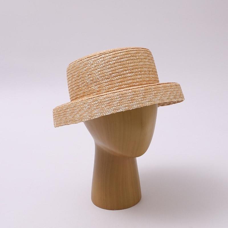 Nuovo Design Caldo Estivo Fatto a Mano a Tesa Larga Cappello da Sole da Donna Stile Hepburn Cappello da Spiaggia da Donna per Tempo Libero e Vacanze