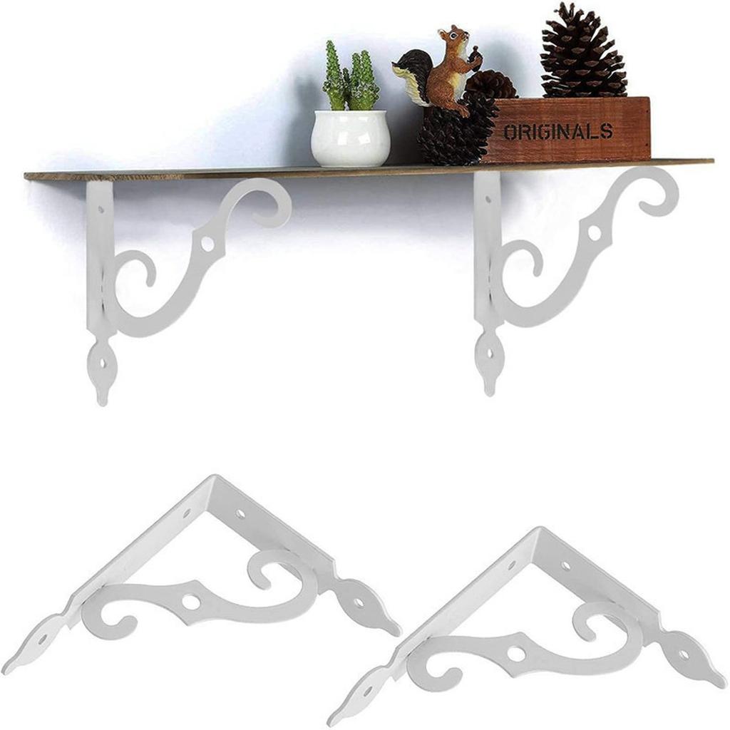 Floating Shelf Bracket Support  Heavy Duty Shelving Metal Garage for Shelves