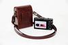 HNWEIWEI Large Capacity Shockproof Hard Carrying Case with Windproof Cover for Kodak PIXPRO FZ45/Kodak PIXPRO FZ55 (Dark Brown)