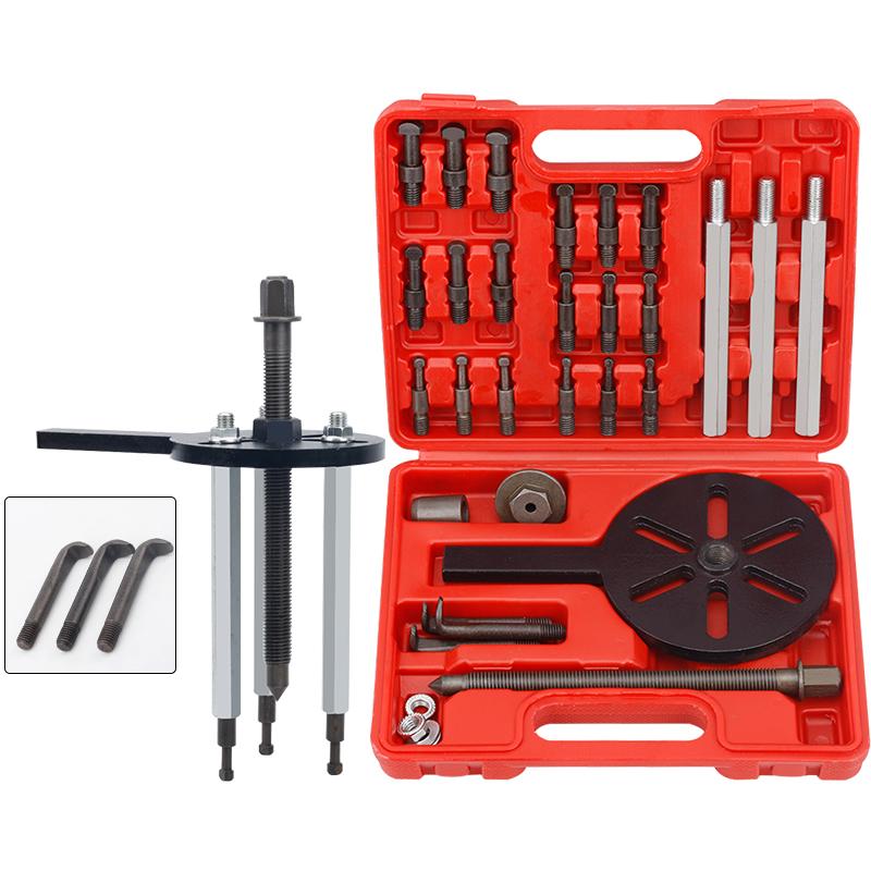 

Инструмент для снятия подшипников, трехзахватный съемник для внутренних и внешних подшипников, универсальный инструмент, специальный многофункциональный съемник CHINA красный