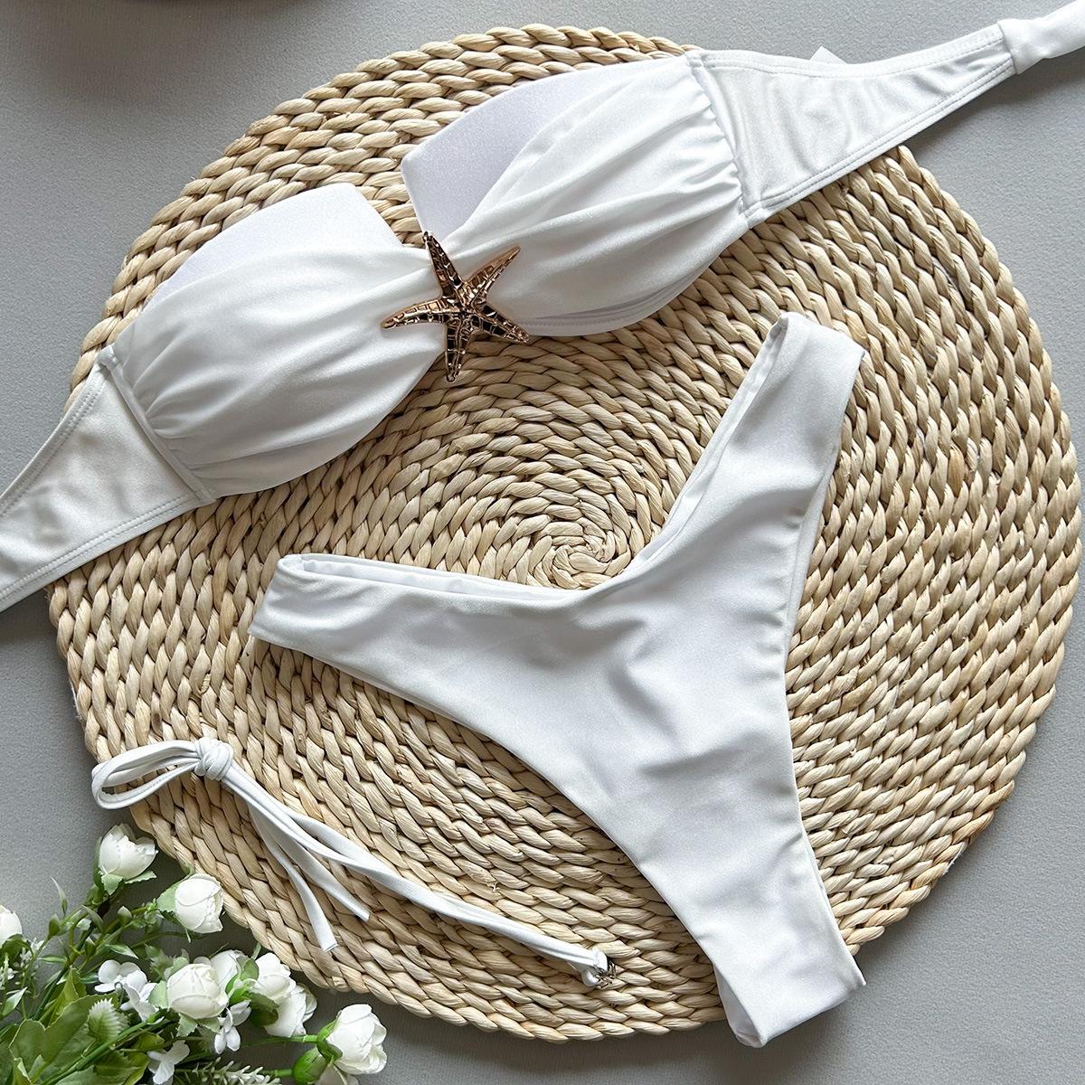 

2025 Новий Сексуальний Бікіні Топ-труба Роздільний Жіночий Купальник L