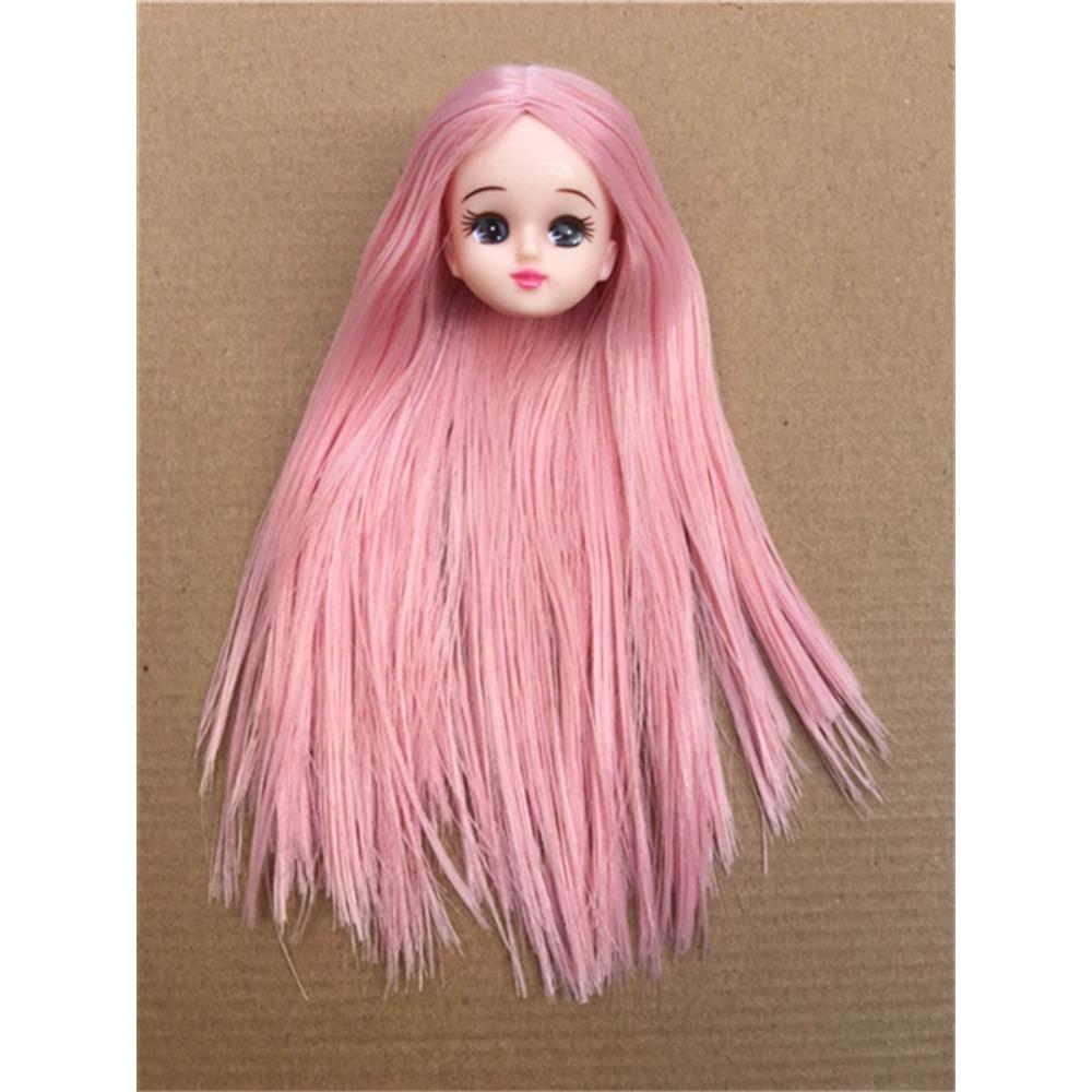 New Anime Figure Doll Blyth Licca Head Plant Hair Braid BOBO Blue Hair Toy Cartoon Doll Girls DIY Dressing Hair Toys Collections