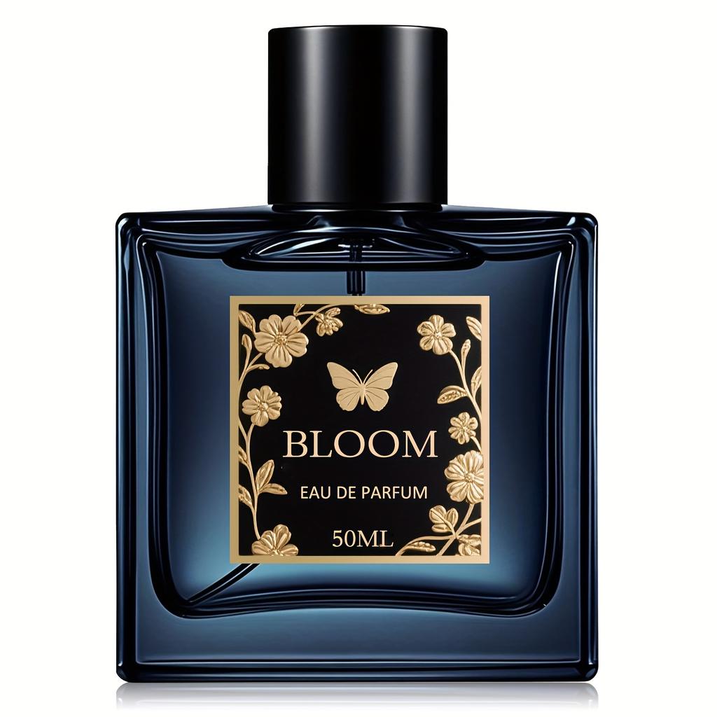 Bloom Men's Perfume - Complex Men's Perfume with Sandalwood,Cedar and Amber - Long-lasting, Warm and Earthy Scent for Everyday Use - 50ml Deluxe Spray