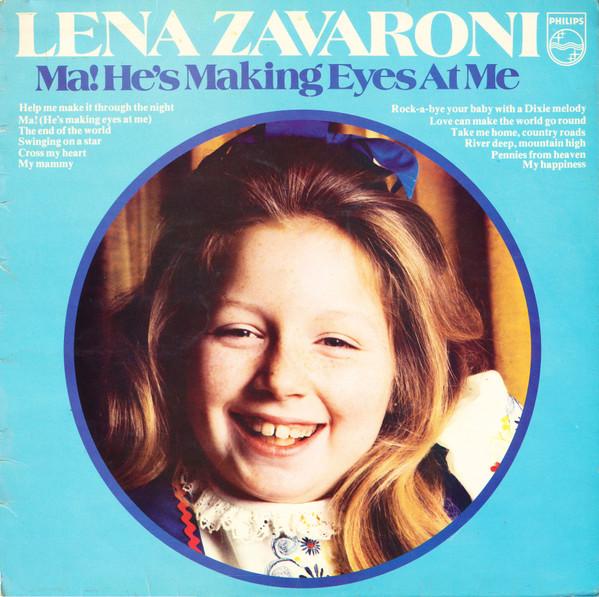 

LP Record LENA ZAVARONI Ma Hes Making Eyes At Me 6308201 Philips 1974 UK Pop Used