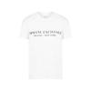 Armani Exchange Mens Lettering Crew Neck Regular T-Shirt