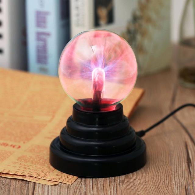 Ion Ball USB Night Light – Magic Electrostatic Touch Lightning Sphere