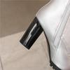 Women's high-heeled short boots autumn and winter new simple and comfortable thick-heeled large-size short boots