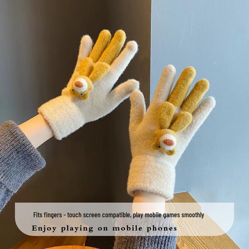 

Women s Thickened Warm Winter Touchscreen Gloves